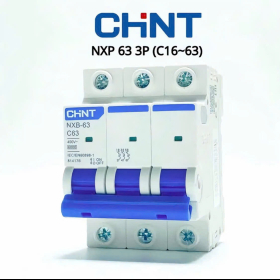 Aptomat MCB 3 Pha NXB-63 Chint 