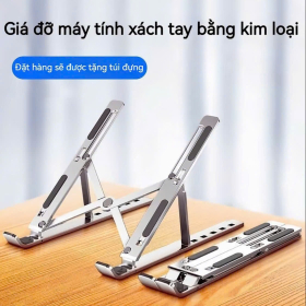 Giá đỡ laptop hợp kim nhôm/nhựa 