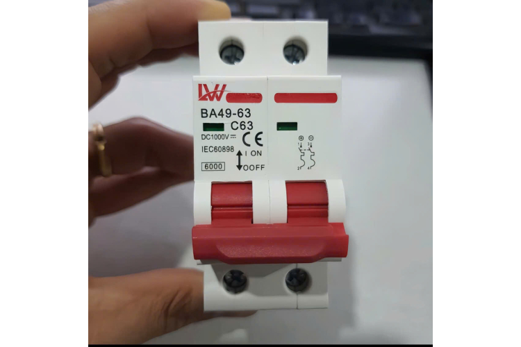 Aptomat MCB DC 1000V 2p