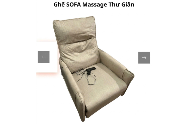 Ghế SOFA Massage Thư Giãn 8 Cấp Độ Rung Nhẹ
