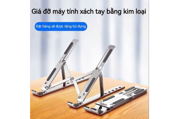 Giá đỡ laptop hợp kim nhôm/nhựa 